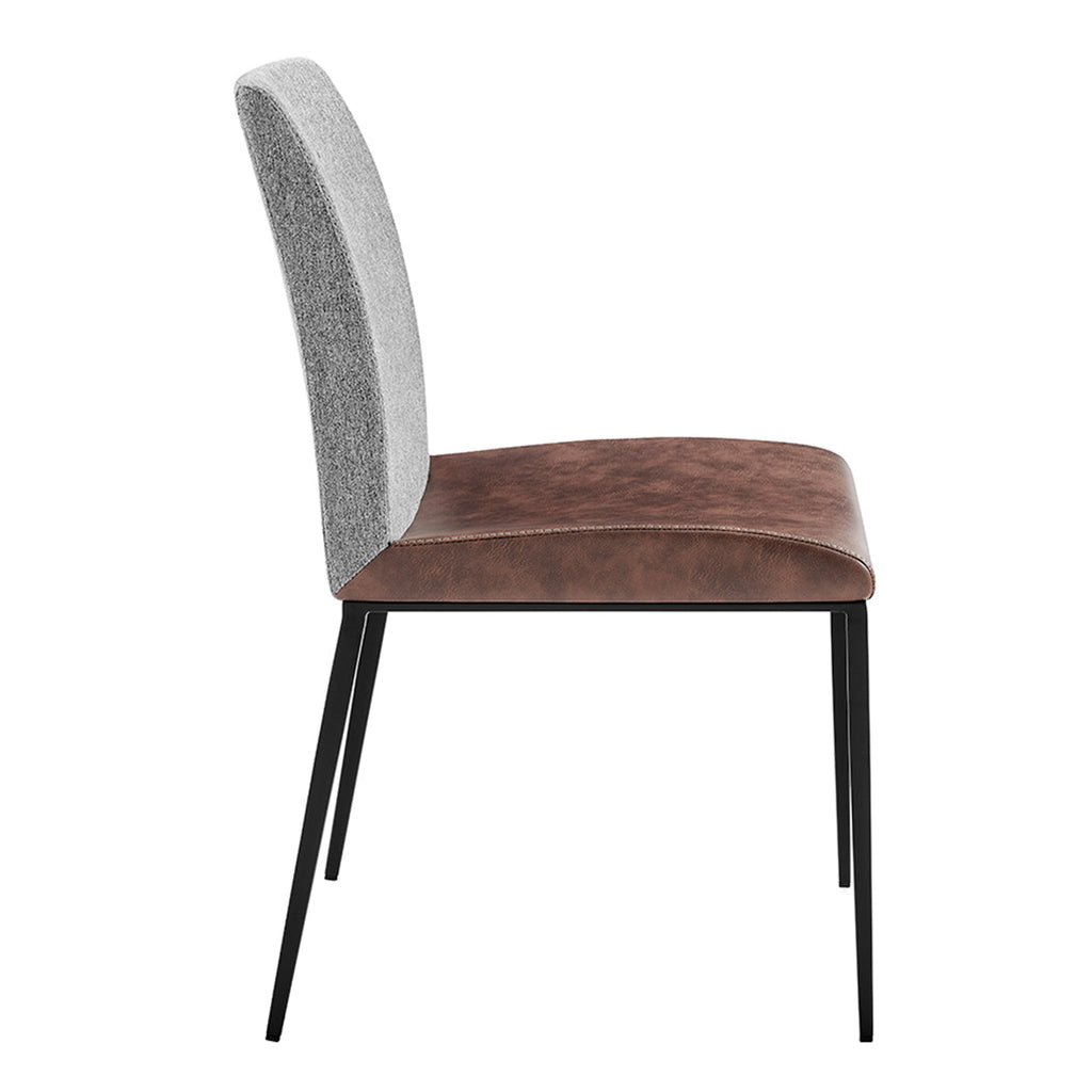 Rasmus Side Chair - Light Brown,Set of 2