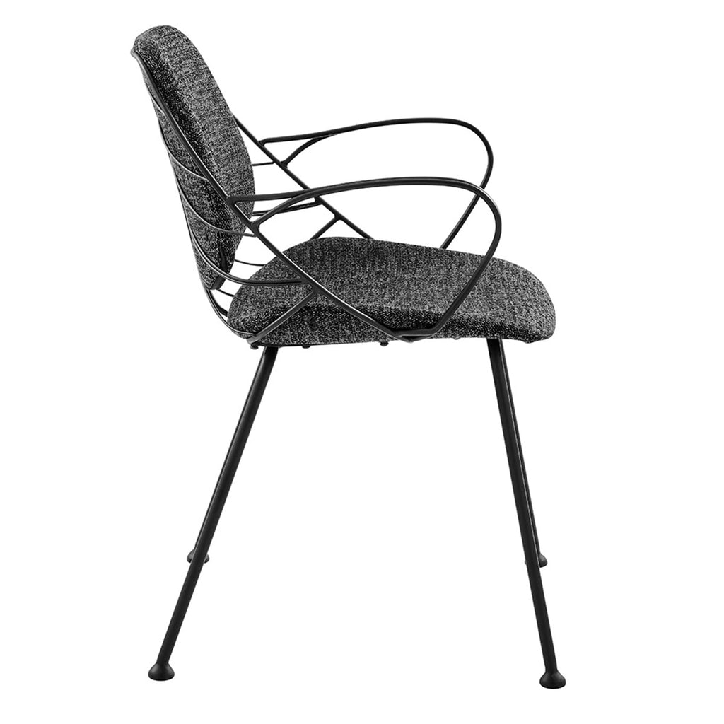 Linnea Armchair - Black,Set of 2