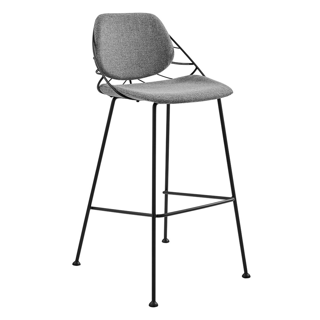 Linnea-B Bar Stool - Light Grey,Set of 2