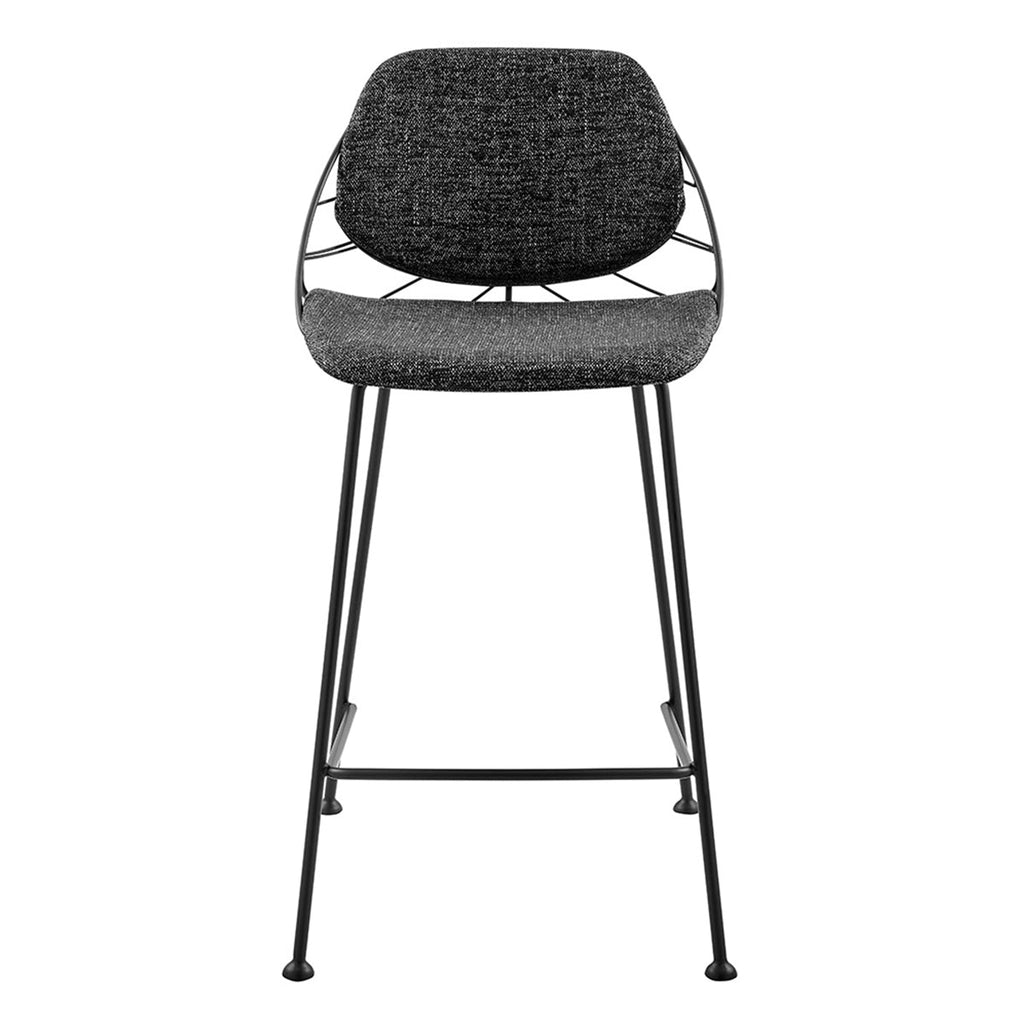 Linnea-C Counter Stool - Black,Set of 2