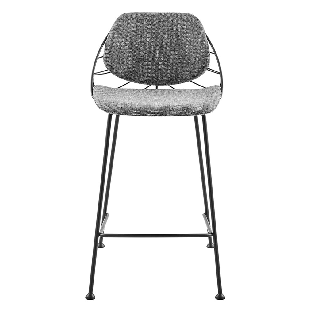 Linnea-C Counter Stool - Light Grey,Set of 2