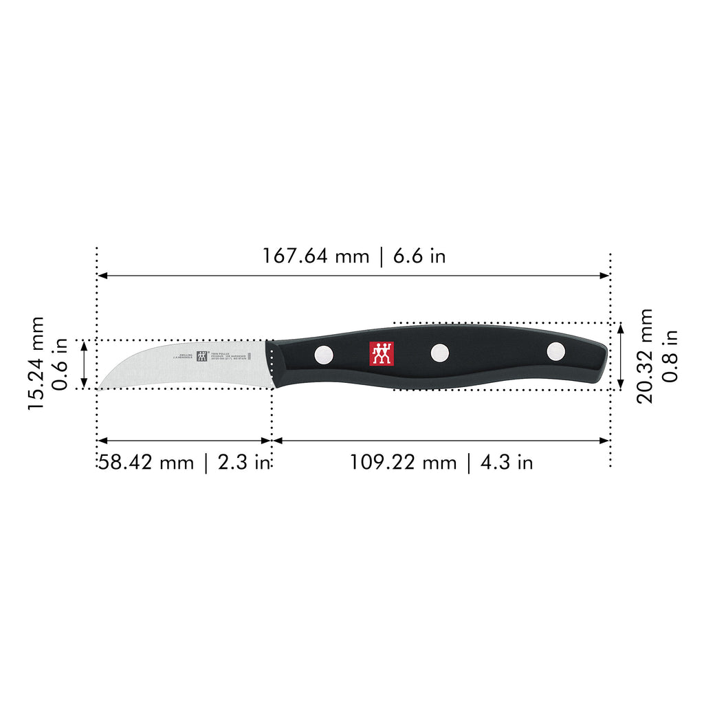 2.75" Bird's Beak Peeling Knife Twin Signature