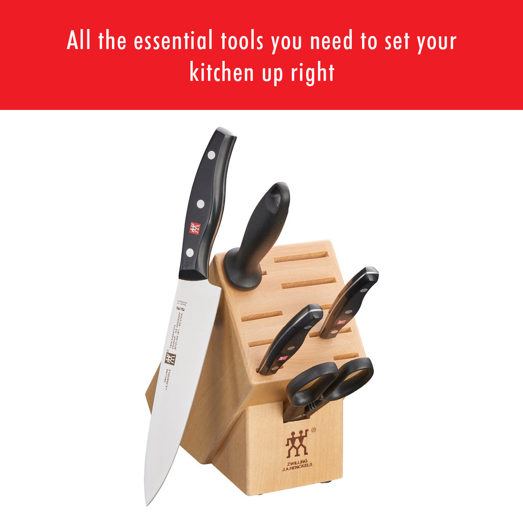 6-Piece Knife Block Set Twin Signature