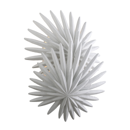 Savvy Wall Sconce 17" - Gesso White