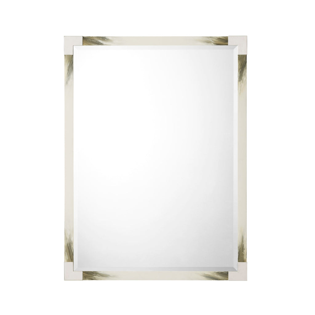 Cutting Edge Wall Mirror (Longhorn White)