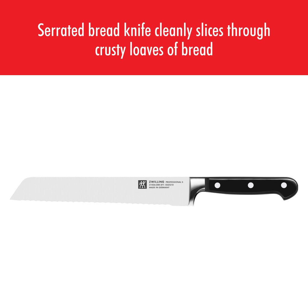 8" Bread Knife Professional "S"