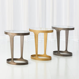 Oslo Accent Table, Gold