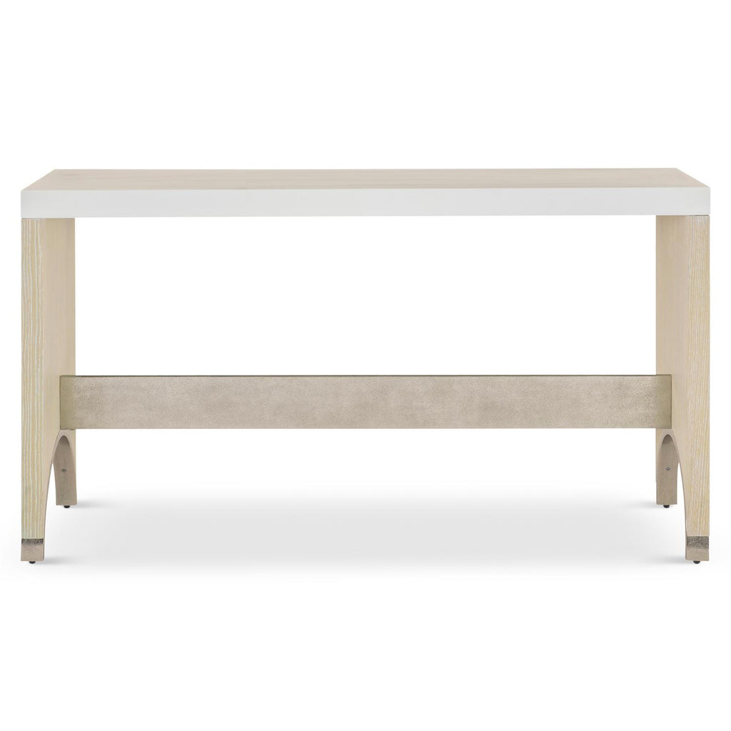 Solaria Console Table - Wooden Base