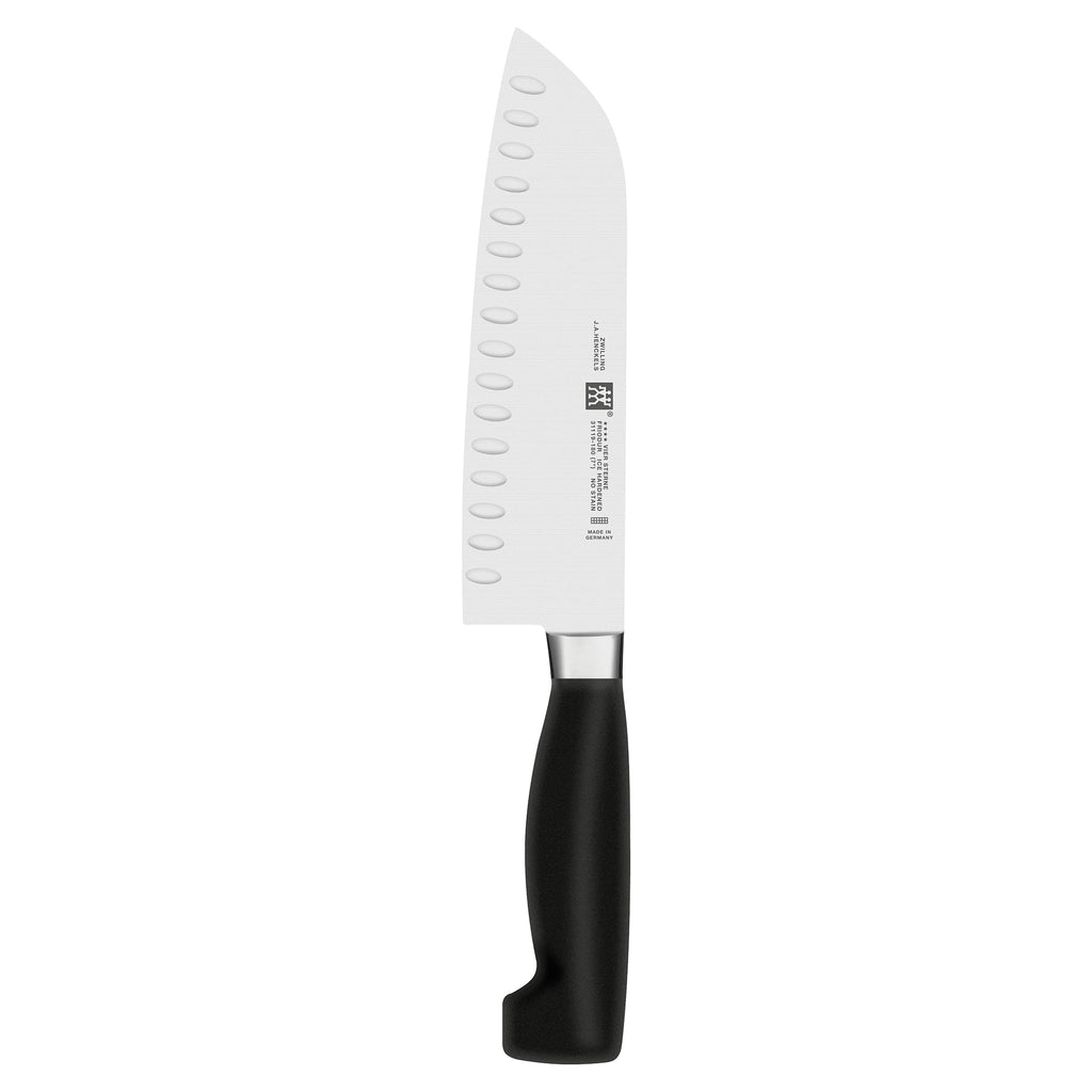 7" Hollow Edge Santoku Knife Four Star