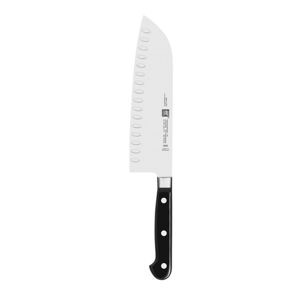 7" Hollow Edge Santoku Knife Professional "S"