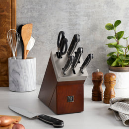 7-Piece Self-Sharpening Knife Block Set Classic