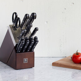 15-Piece Self-Sharpening Knife Block Set Classic