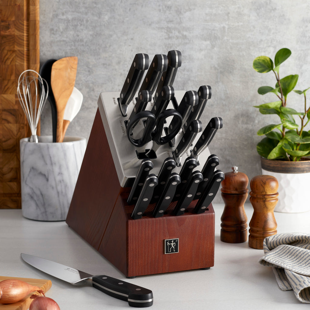 20-Piece Self-Sharpening Knife Block Set Classic