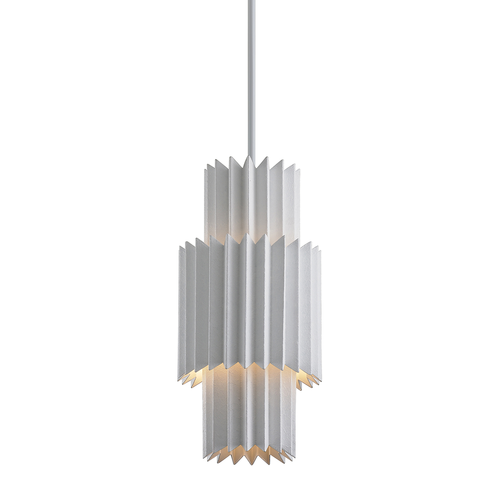 Moxy Pendant 19" - Gesso White