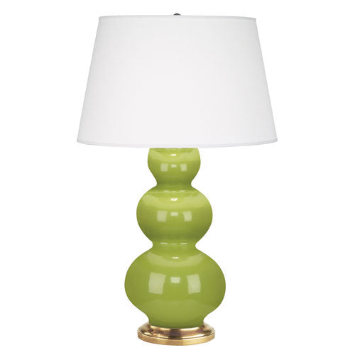 Apple Triple Gourd Table Lamp-Style Number 313X