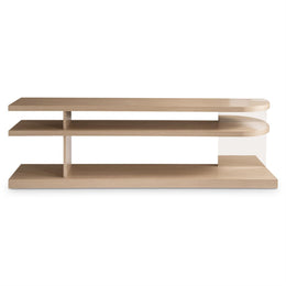 Modulum Console Table With Shelves