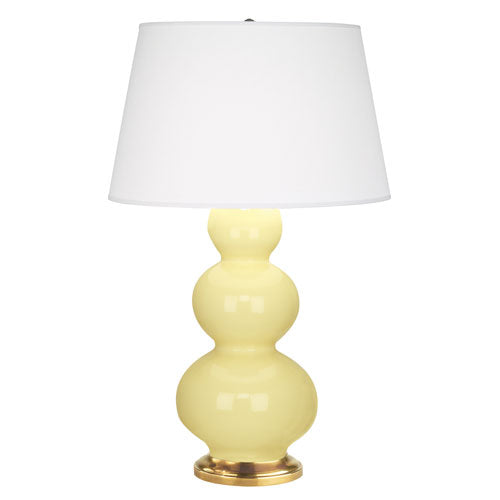 Butter Triple Gourd Table Lamp-Style Number 317X