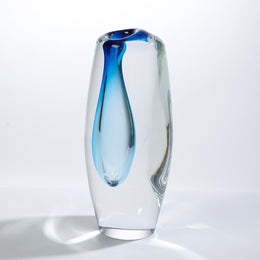 Offset Vase : Offset Vase (Large / Light Blue)