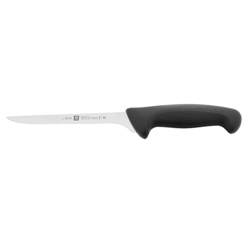 6" Flex Boning Knife - Black Handle Twin Master