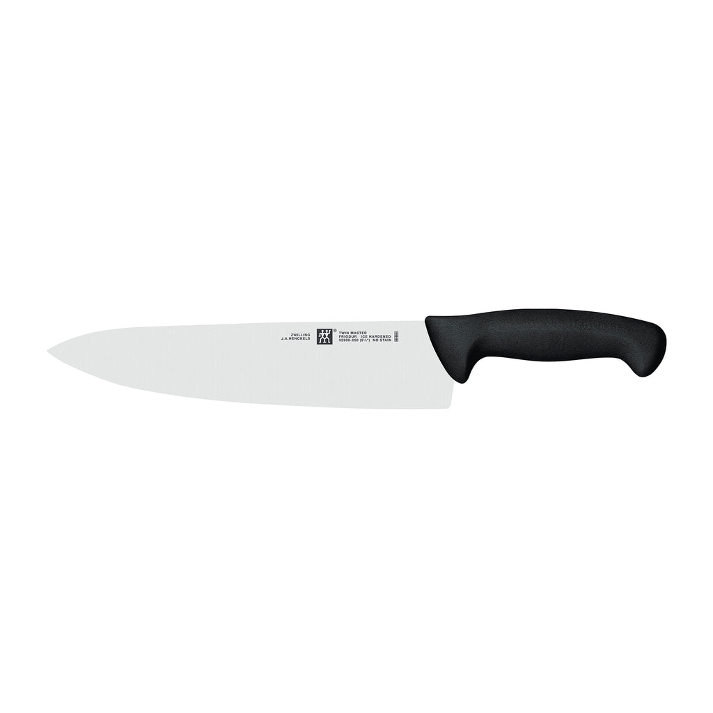 9.5" Chef's Knife - Black Handle Twin Master