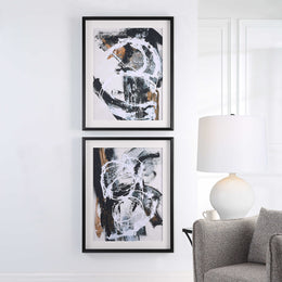 Winterland Framed Prints, Set of 2