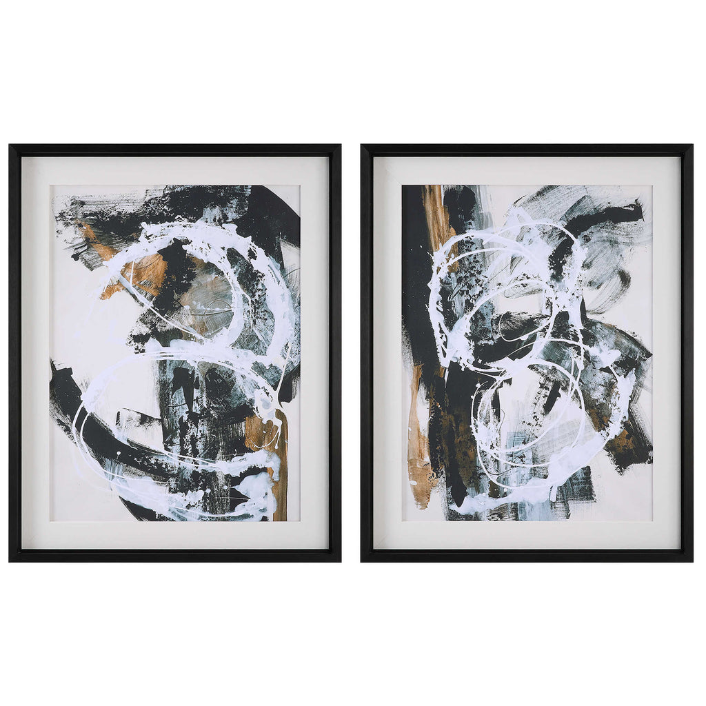 Winterland Framed Prints, Set of 2