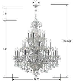 Imperial 26 Light Chandelier