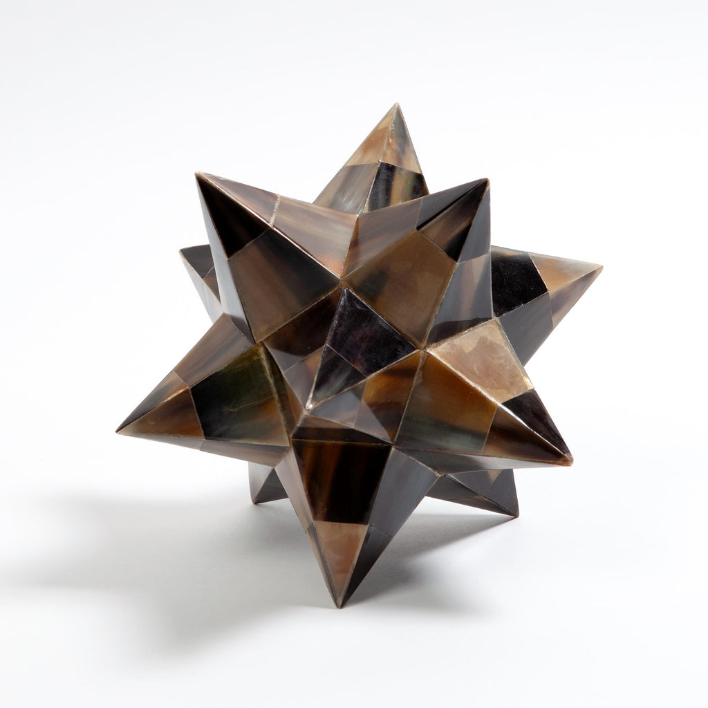 Stellated Dodecahedron : Stellated Dodecahedron (Brown Horn)