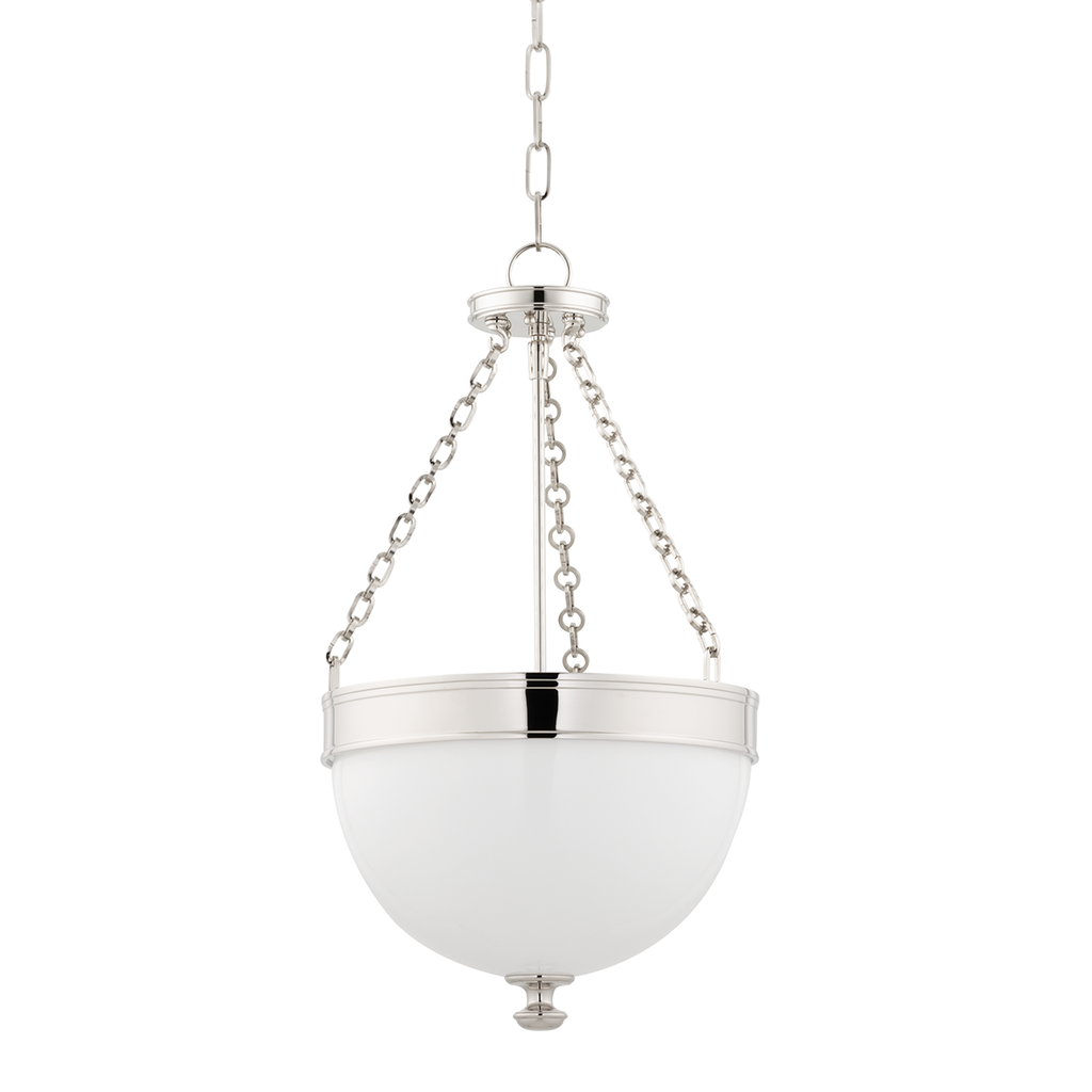 Barrington Pendant 24" - Polished Nickel