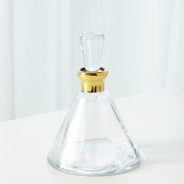 Cone Decanter, Gold