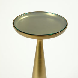 Minaret Accent Table : Minaret Accent Table (Large / Satin Brass)