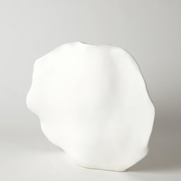 Kelp Vase : Kelp Vase (Low / Matte White)