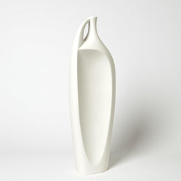 Indentation Vase : Indentation Vase (Large / Matte White)