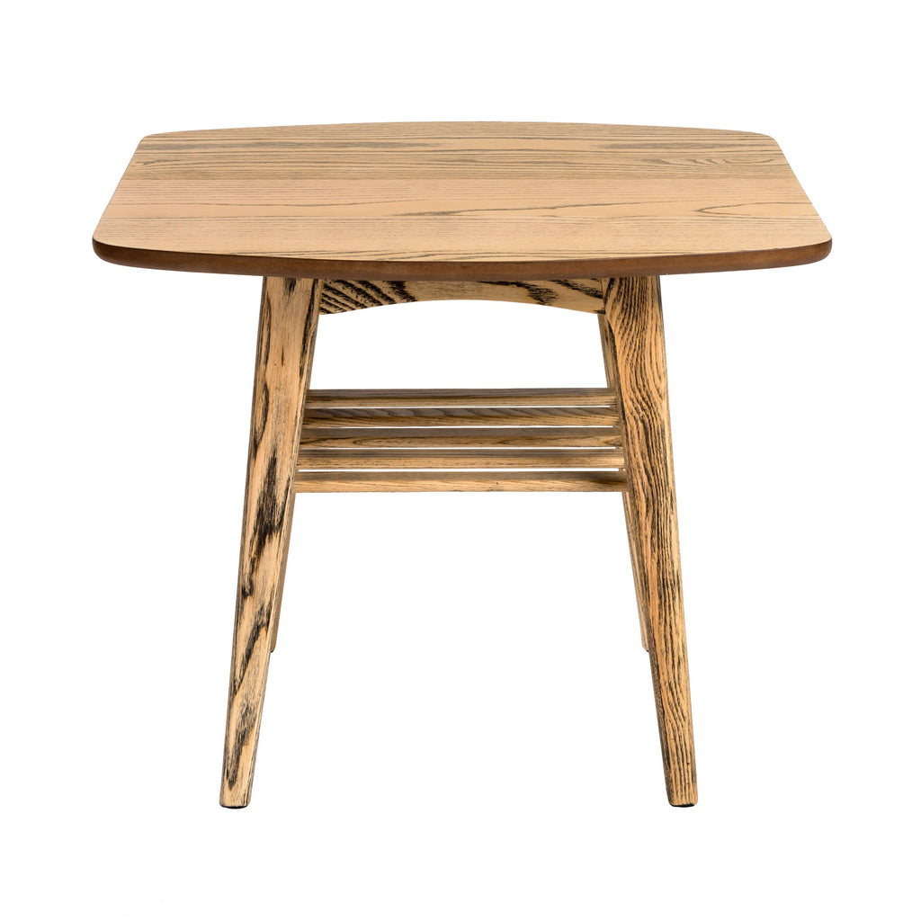Carmela Square Side Table - Oak