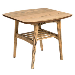 Carmela Square Side Table - Oak