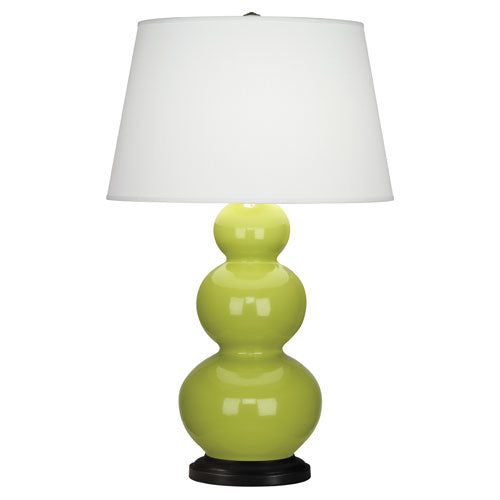 Apple Triple Gourd Table Lamp-Style Number 333X