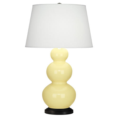 Butter Triple Gourd Table Lamp-Style Number 337X