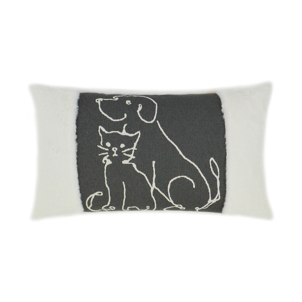 Fur Babies II Lumbar Pillow