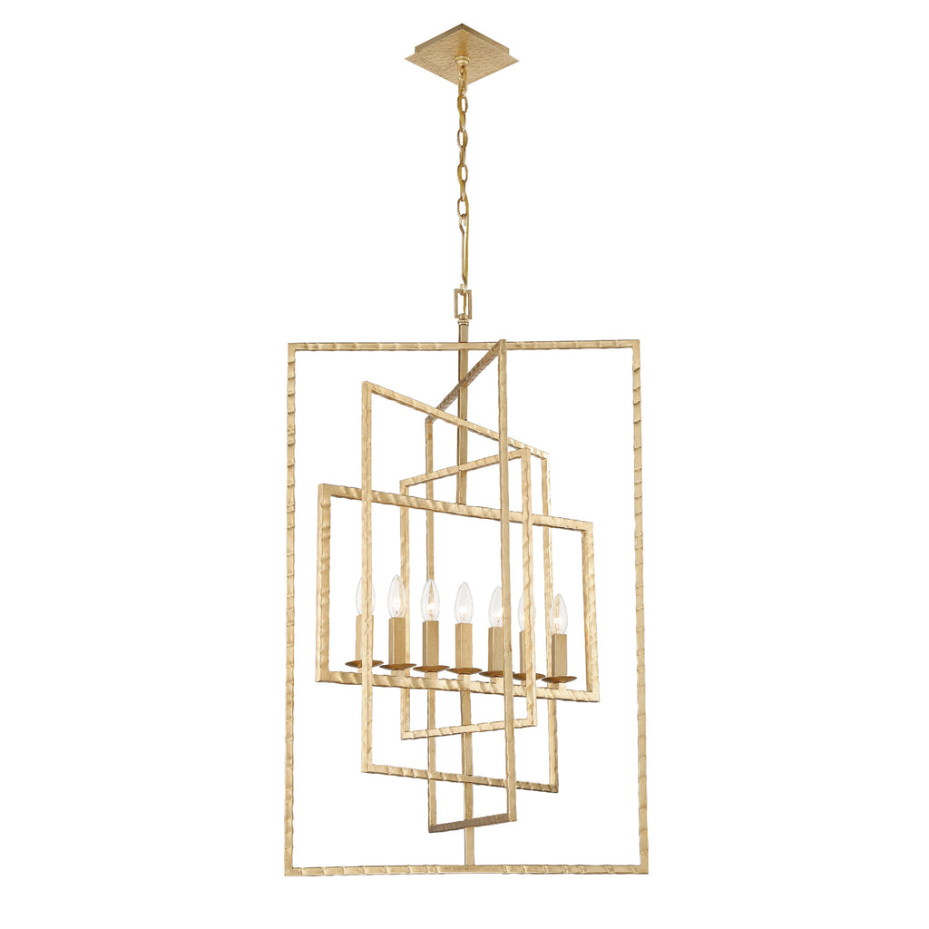 Capri 7 Light Lantern Chandelier