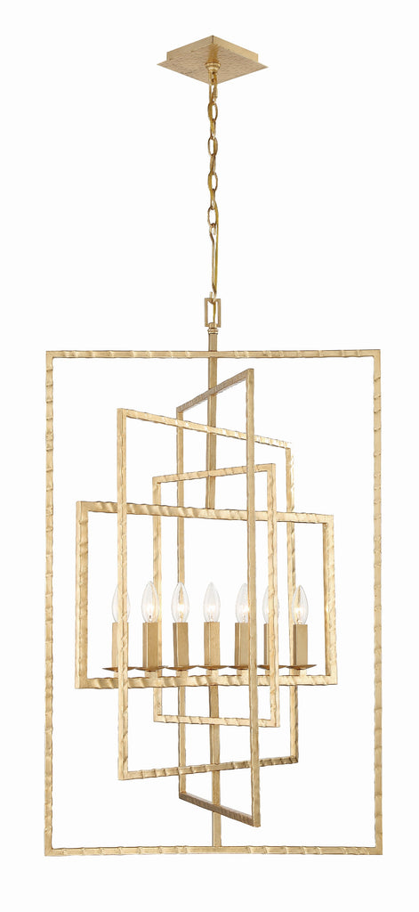 Capri 7 Light Lantern Chandelier