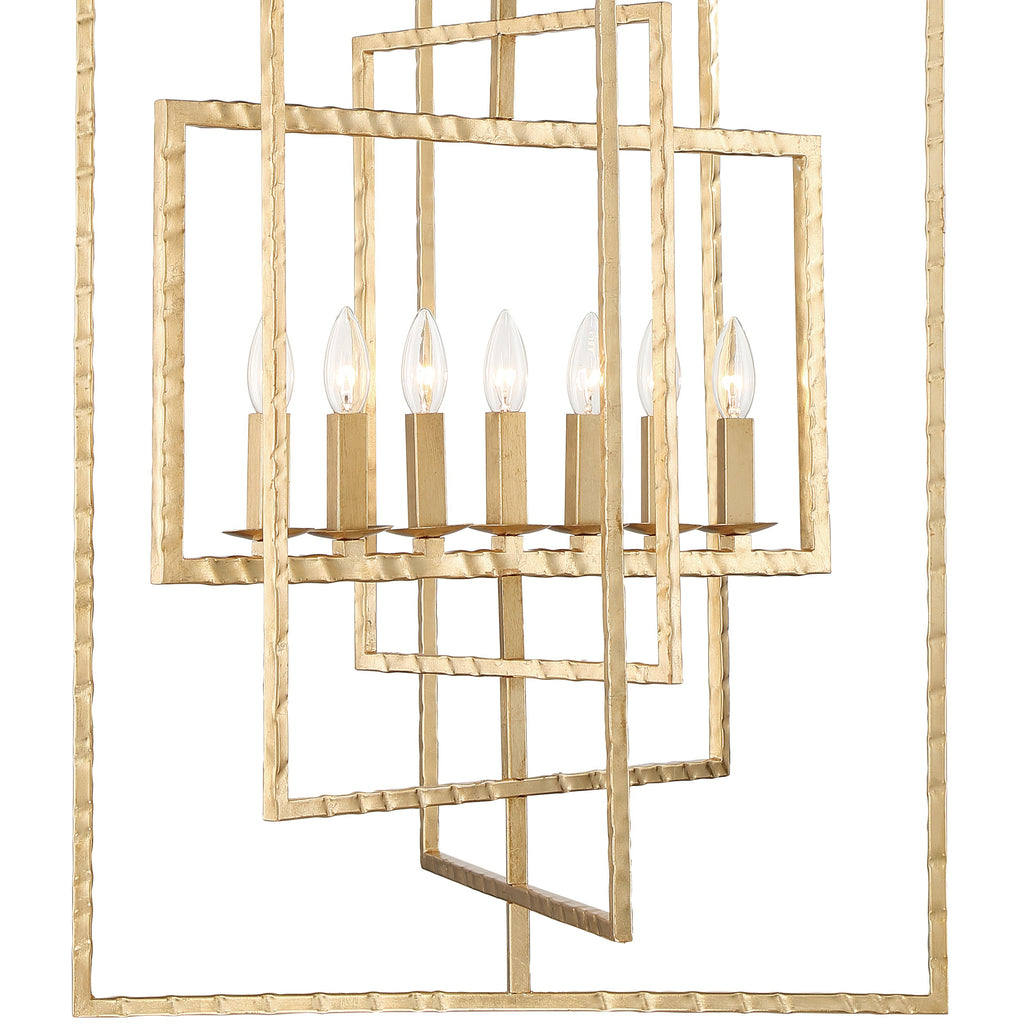 Capri 7 Light Lantern Chandelier