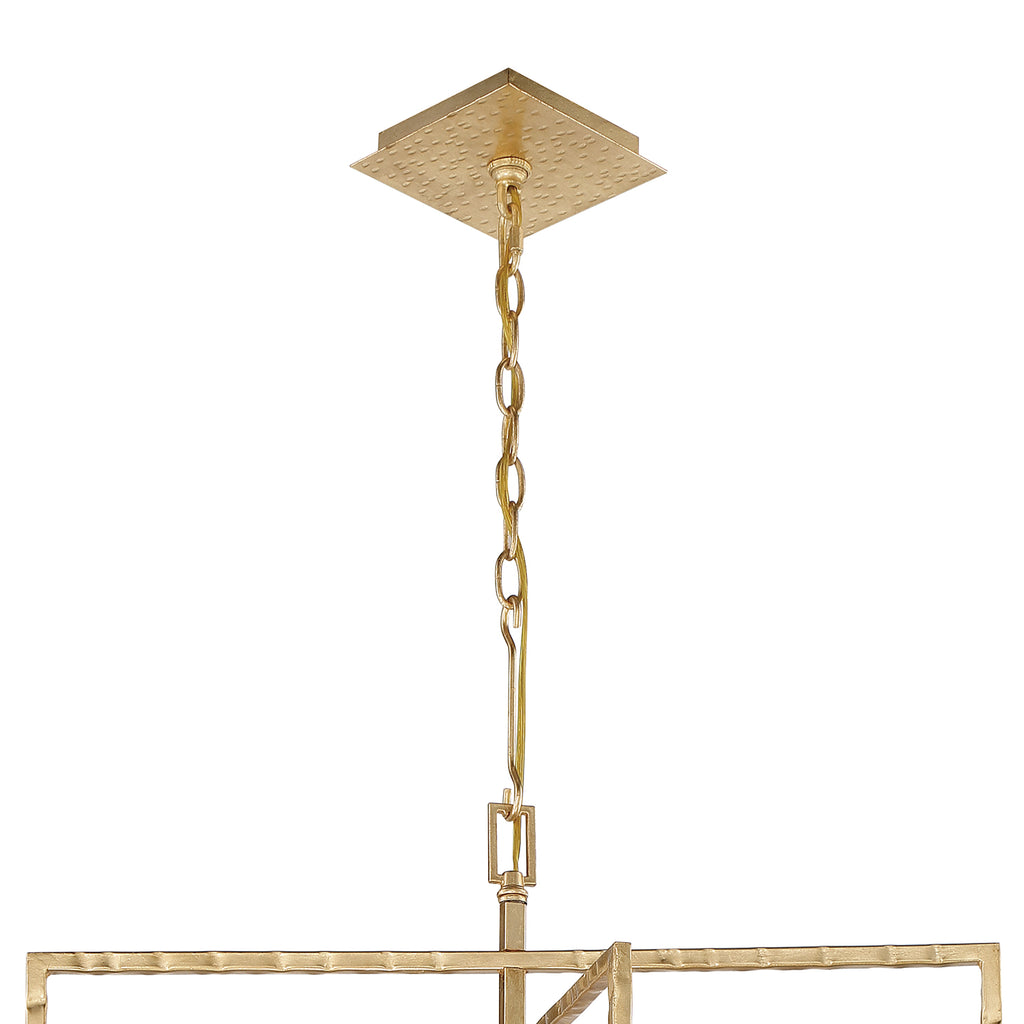 Capri 7 Light Lantern Chandelier