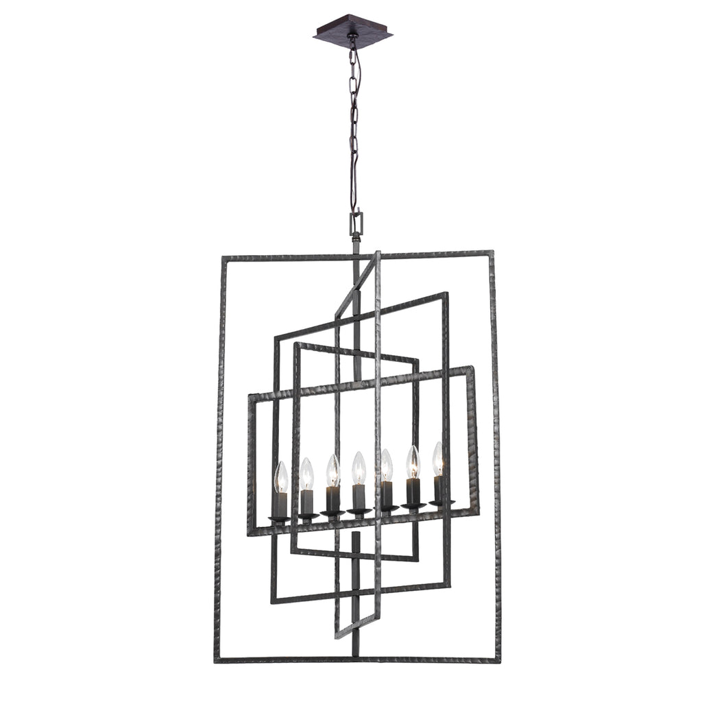 Capri 7 Light Lantern Chandelier