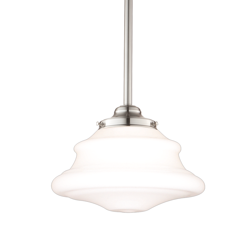 Petersburg Pendant 11" - Satin Nickel