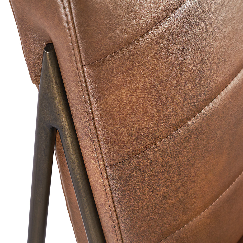 Anton Lounge Chair : Bravo Cognac