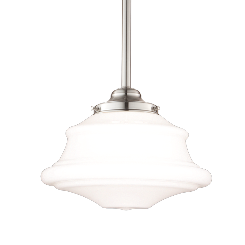 Petersburg Pendant 15" - Satin Nickel