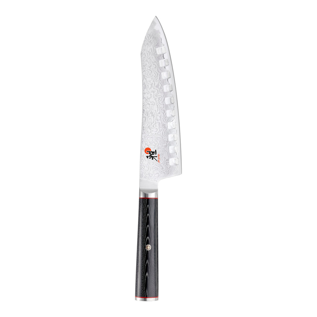 7" Hollow Edge Rocking Santoku Knife Kaizen - 5000Dp