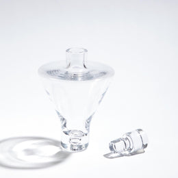 High Shoulder Decanter, Clear