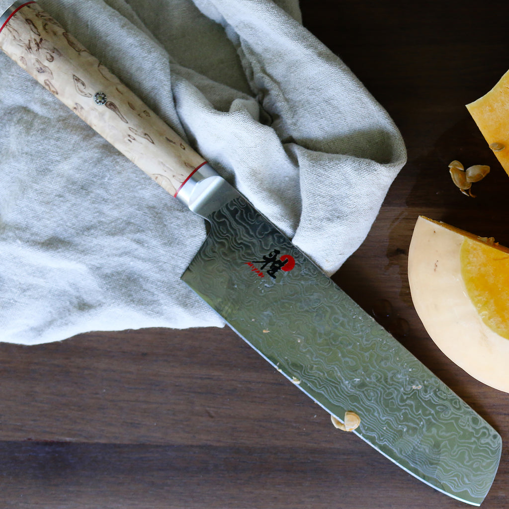 6.5" Nakiri Knife Birchwood Sg2