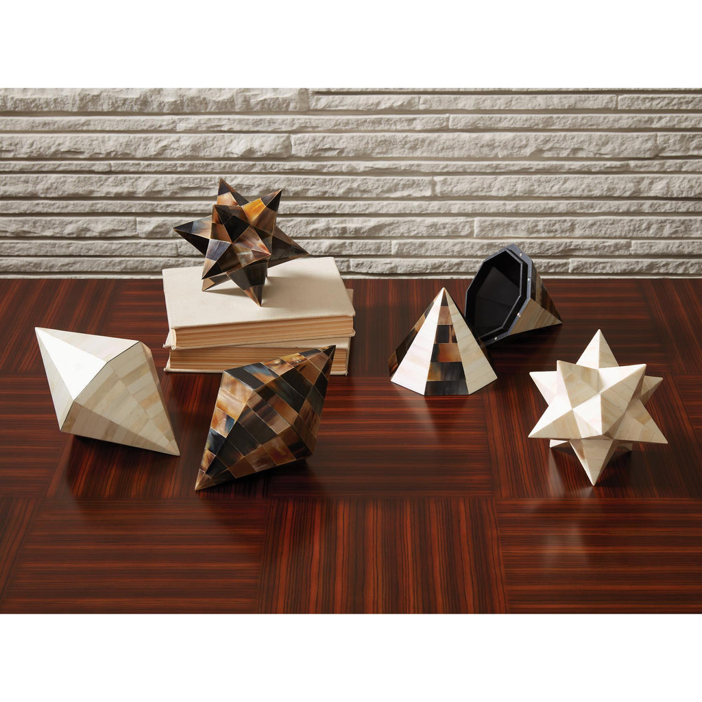 Stellated Dodecahedron : Stellated Dodecahedron (Brown Horn)